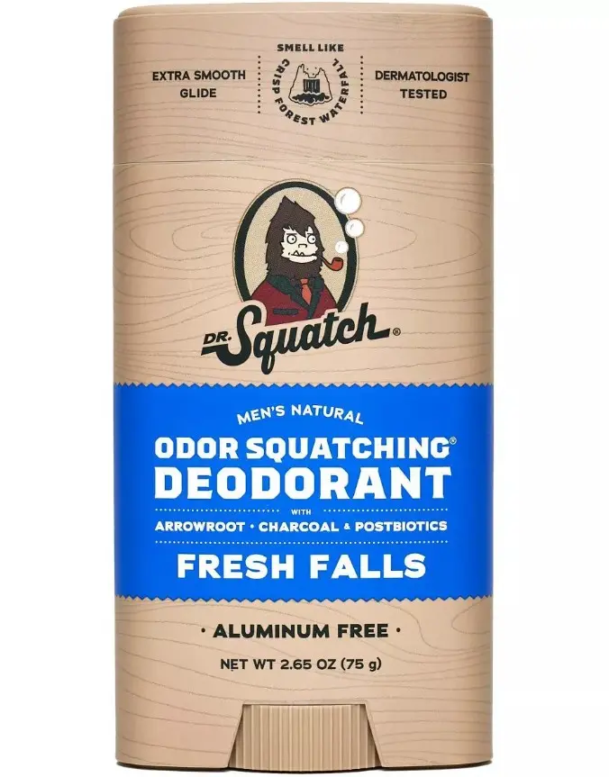 DR. SQUATCH Men's Natural Deodorant - Fresh Falls