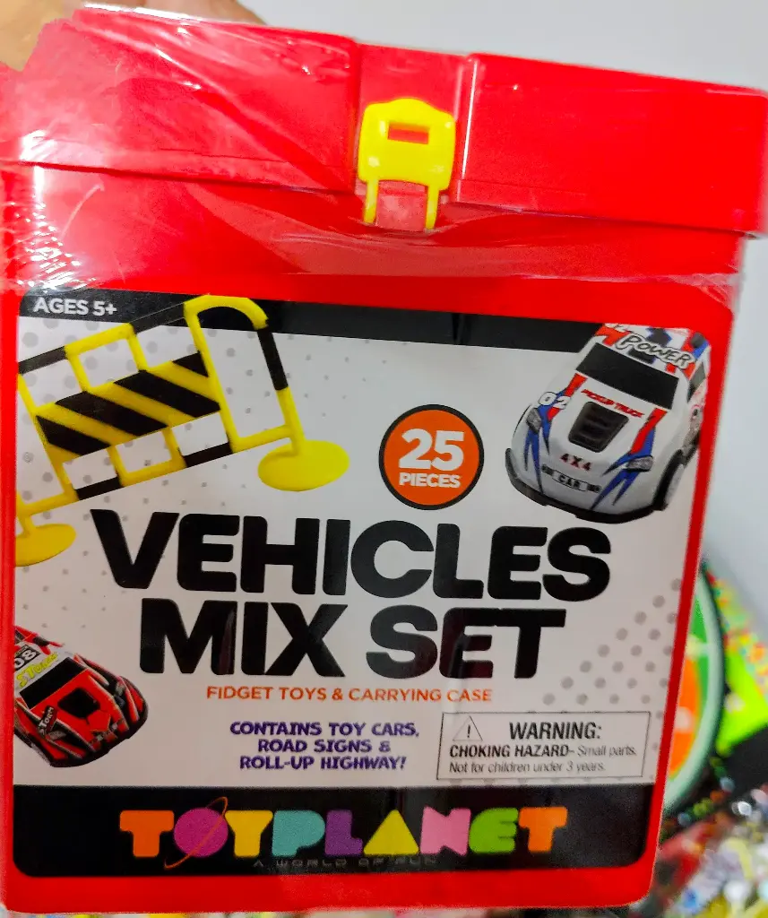 Vehiculo mix set toyplanet 25 piezas