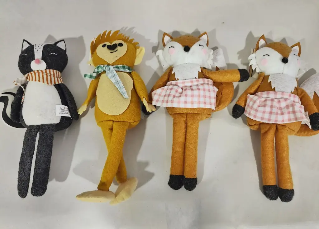 Peluches Zorro Gato Mono