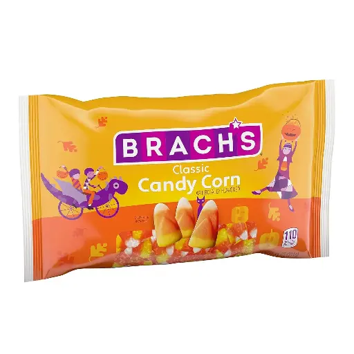 [https://www.amazon.com/Brachs-Classic-Candy-Corn-bag/dp/B00UO9SZMM] Brach's Classic Candy Corn, Classic Halloween Candy Corn
