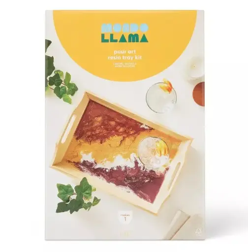 Pour art resin tray kit – Mondo Llama